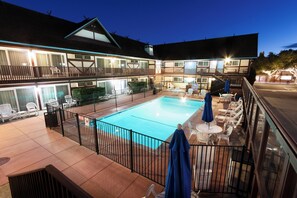 View from room - King Frederik Inn (Solvang)
