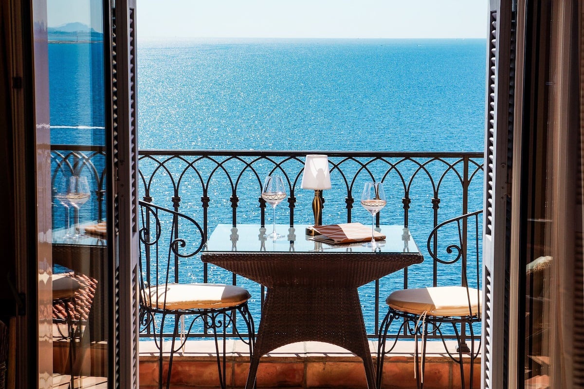Chambre Deluxe pleine vue mer avec balcon | Vista balcone