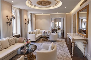 Presidential Suite, 2 Bedrooms (Ludwig) | Premium bedding, down comforters, pillowtop beds, minibar