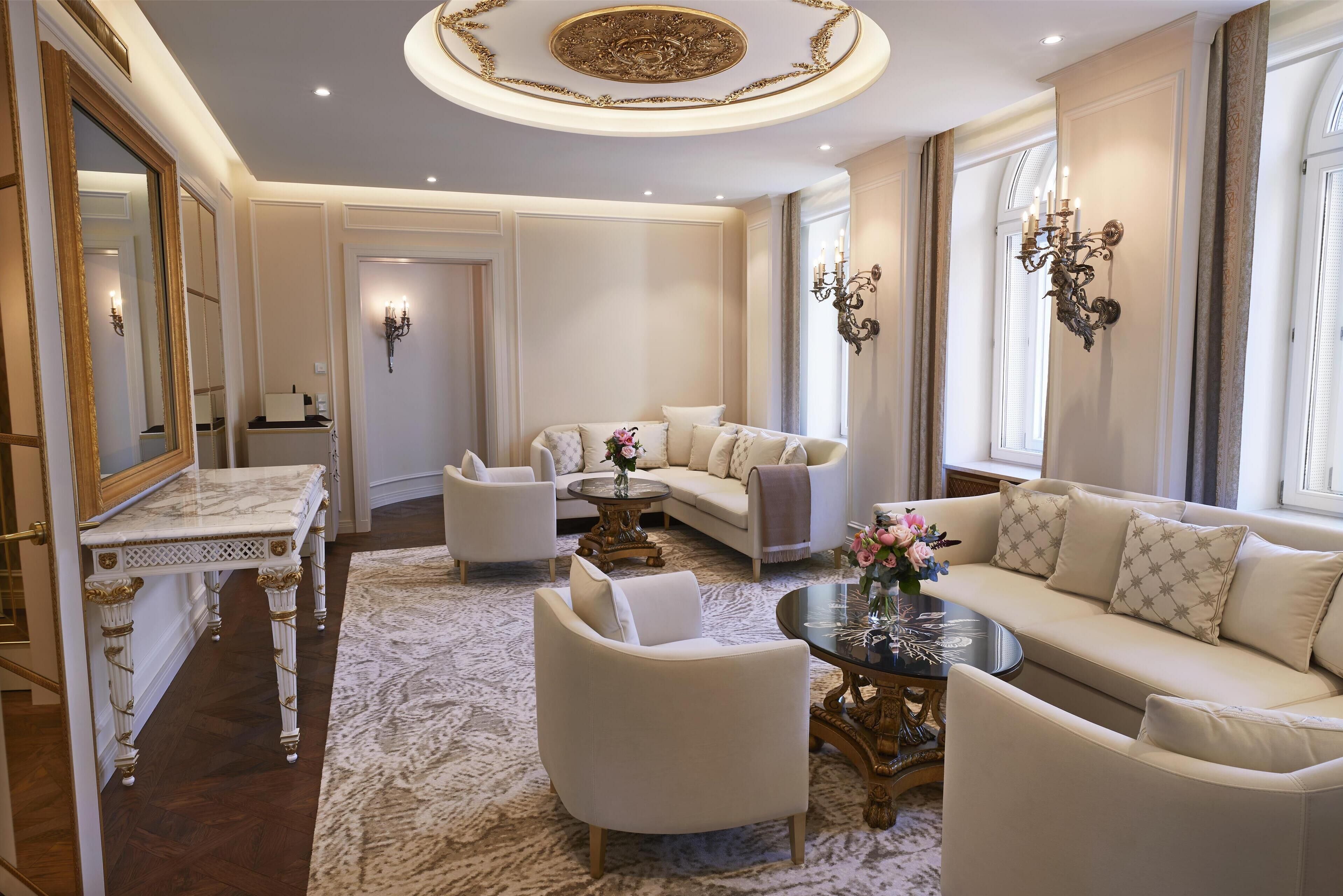 presidential suite, 2 bedrooms (ludwig) | premium bedding, down duvets, pillow-top beds, minibar