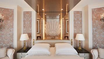 Presidential-Suite, 2 Schlafzimmer (Ludwig) | Hochwertige Bettwaren, Daunenbettdecken, Pillowtop-Betten, Minibar