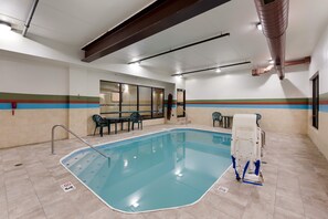 Una piscina techada