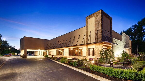 Front of property - evening/night