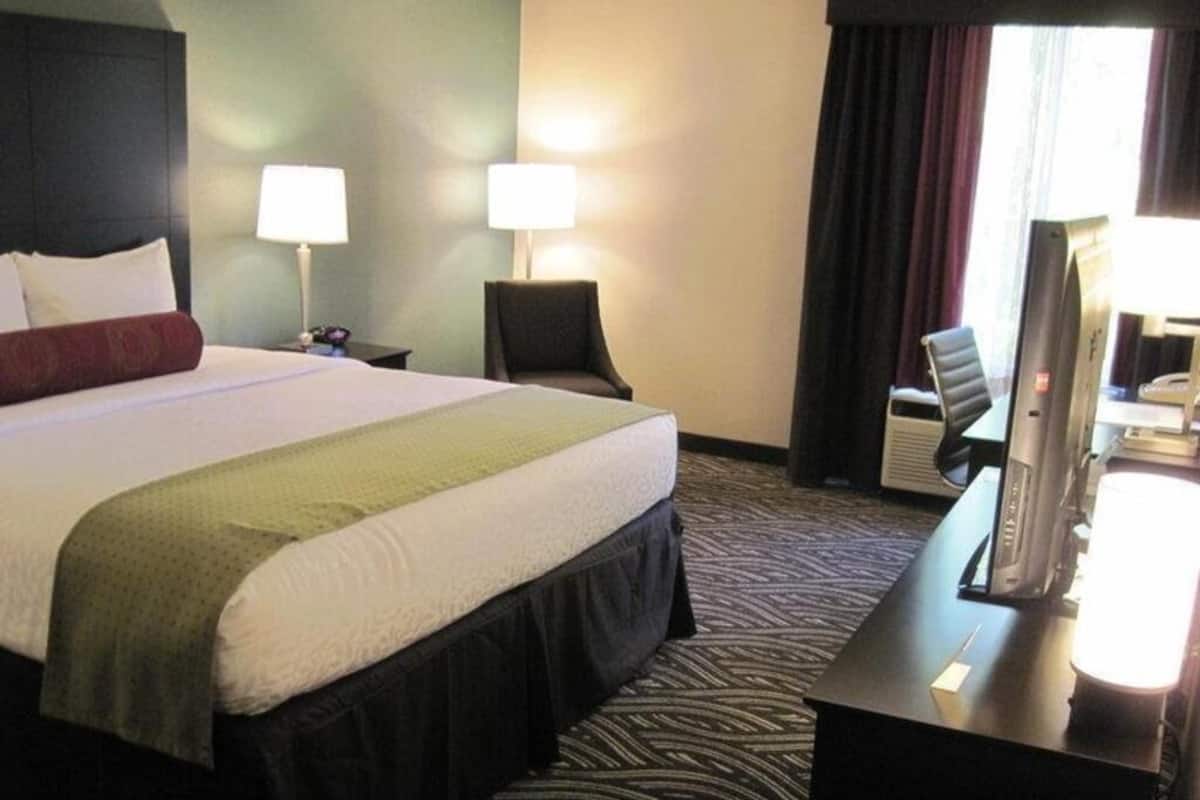 Premium bedding, in-room safe, desk, iron/ironing board