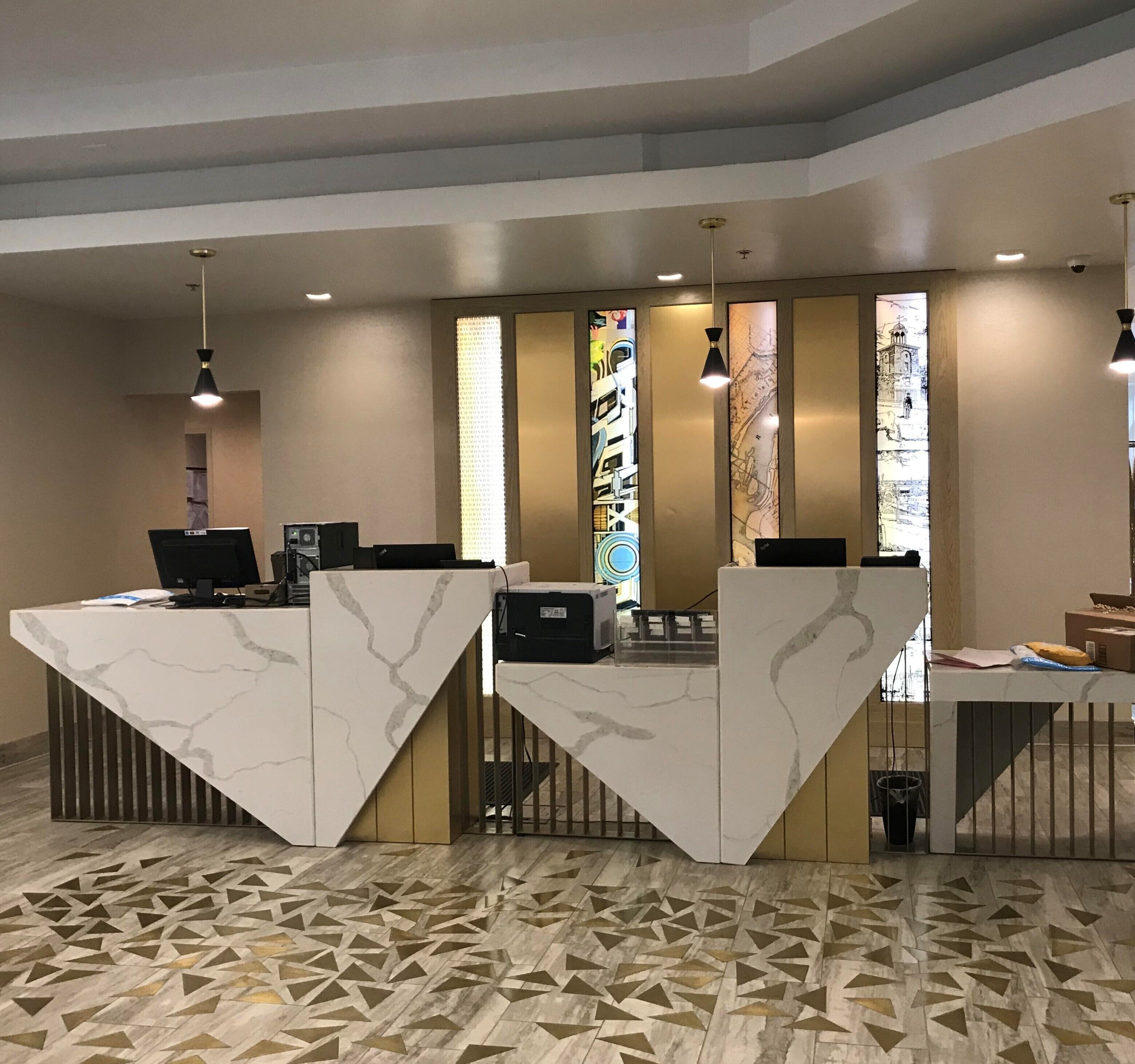 check-in/check-out kiosk