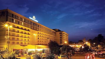 Front of property – evening/night