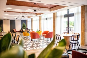 Sitteområde i lobbyen