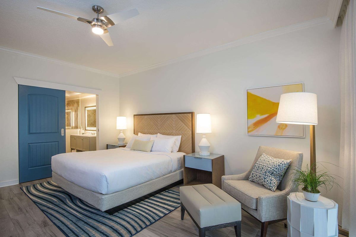 3 habitaciones y ropa de cama de alta calidad