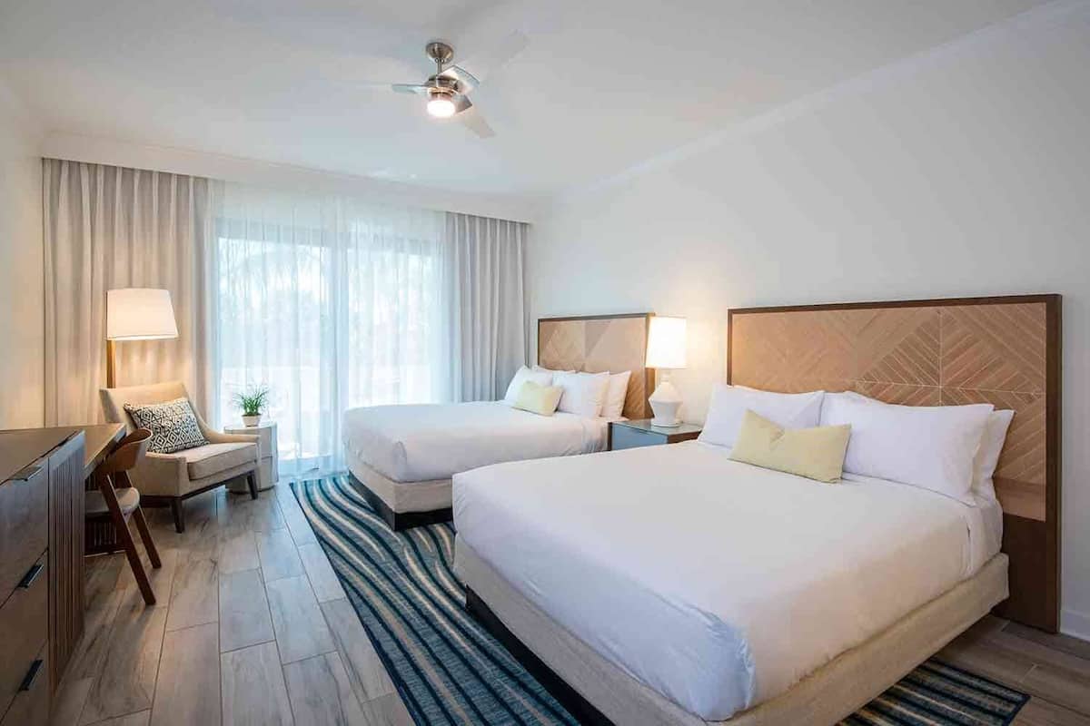 3 habitaciones y ropa de cama de alta calidad