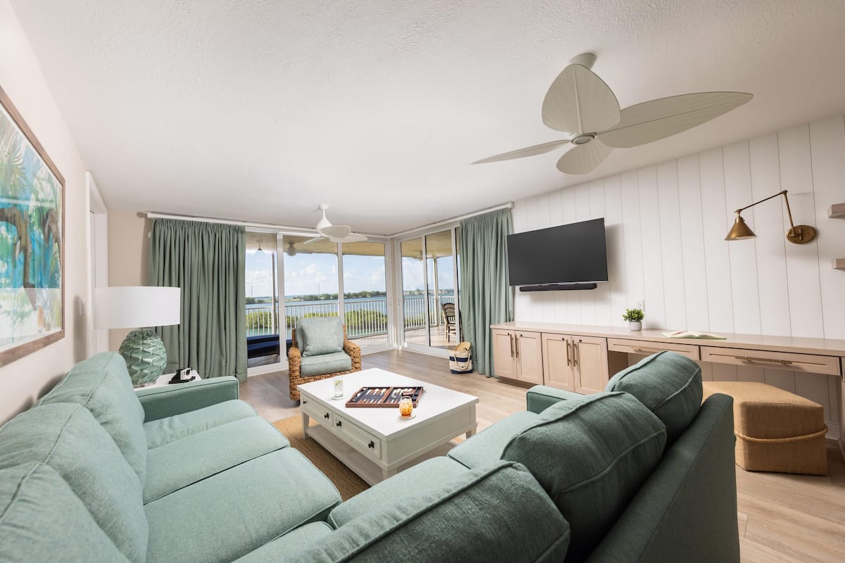 3 habitaciones y ropa de cama de alta calidad