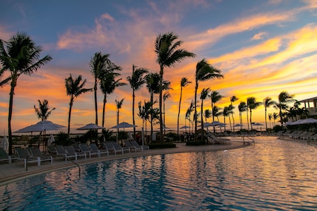 5 outdoor pools, cabanas (surcharge), pool umbrellas