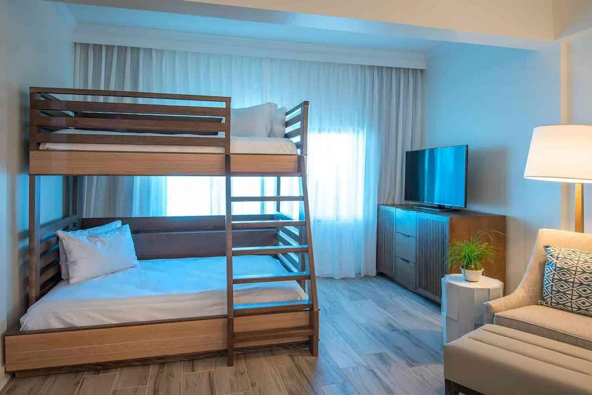 3 habitaciones y ropa de cama de alta calidad