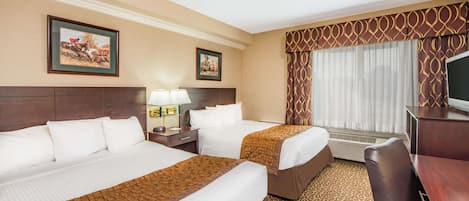 1 dormitori, caixa forta a l'habitació, escriptori i cortines opaques