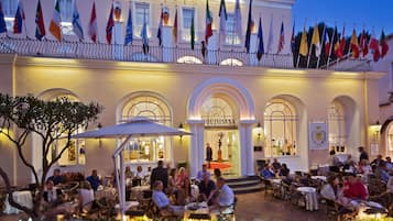 Front of property – evening/night