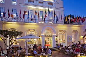 Front of property – evening/night