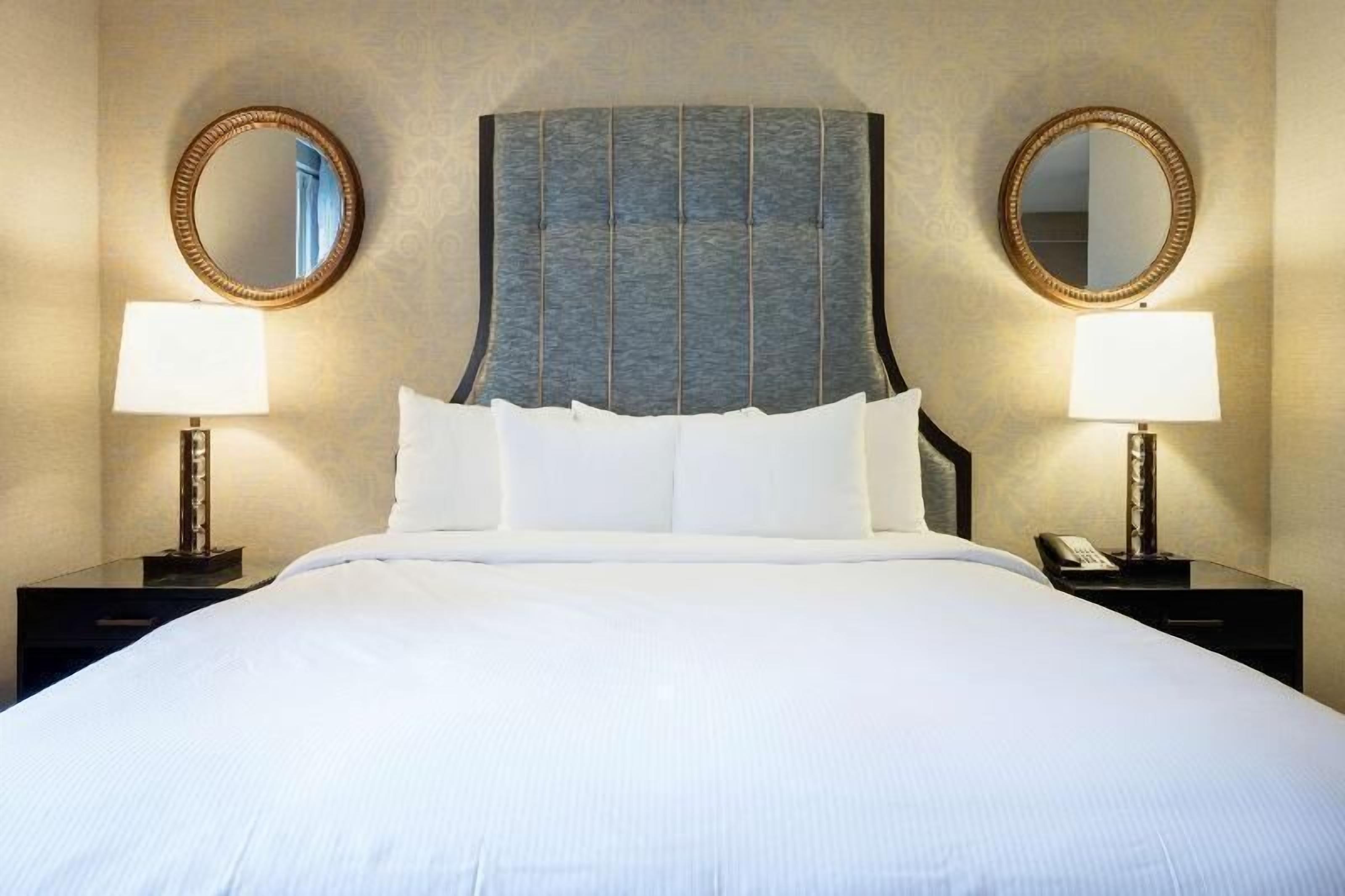 Premium bedding, pillowtop beds, in-room safe, desk