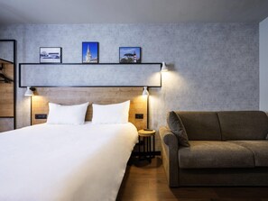Premium Double Room, 1 Double Bed with Sofa bed | Premium bedding, desk, laptop workspace, blackout drapes