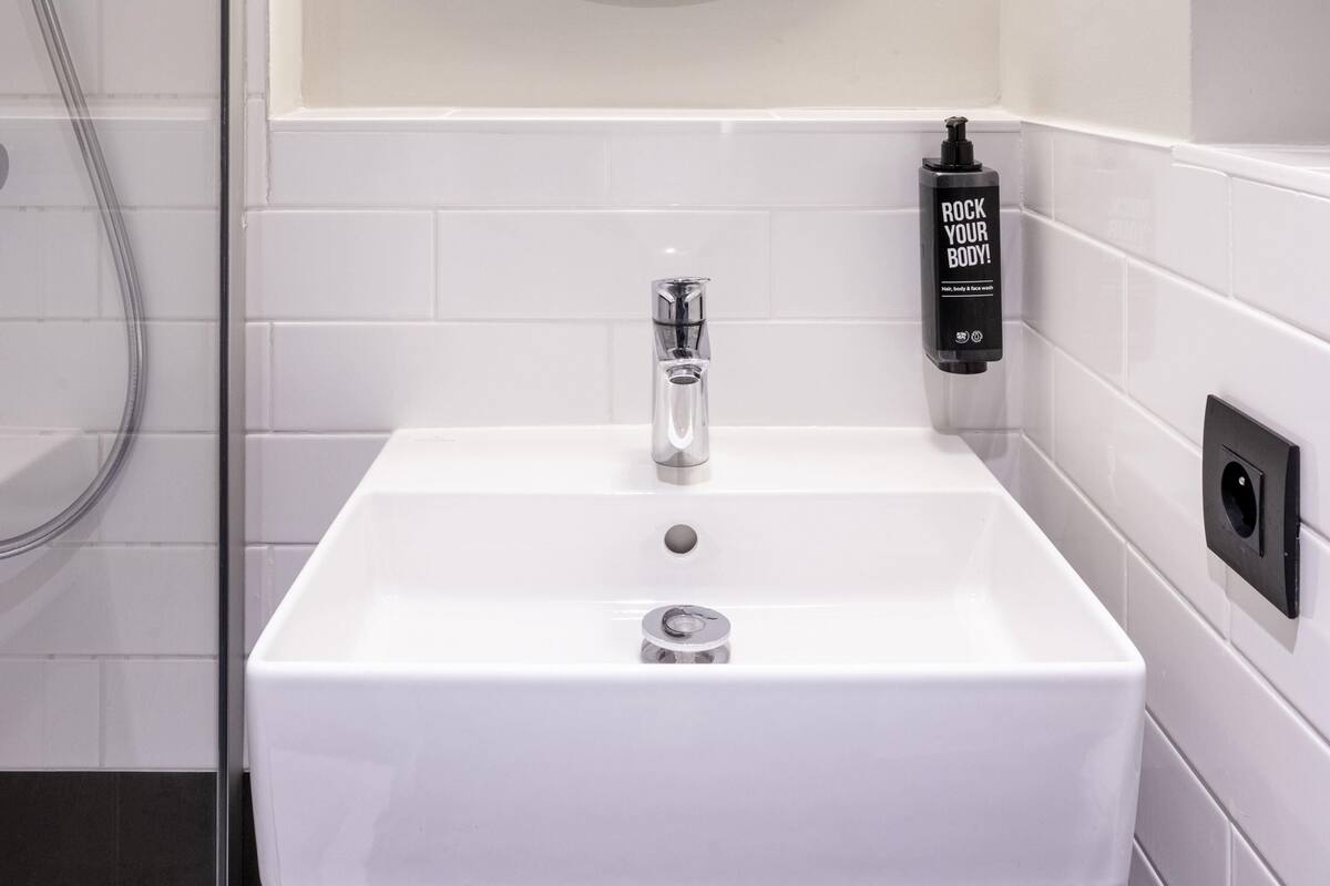 desk, laptop workspace, blackout curtains, soundproofing