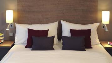 Quarto standard, 1 cama de casal | Roupas de cama premium, camas com colchões pillow-top