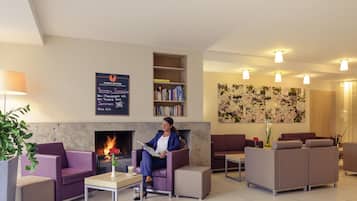 Sala de estar en el lobby
