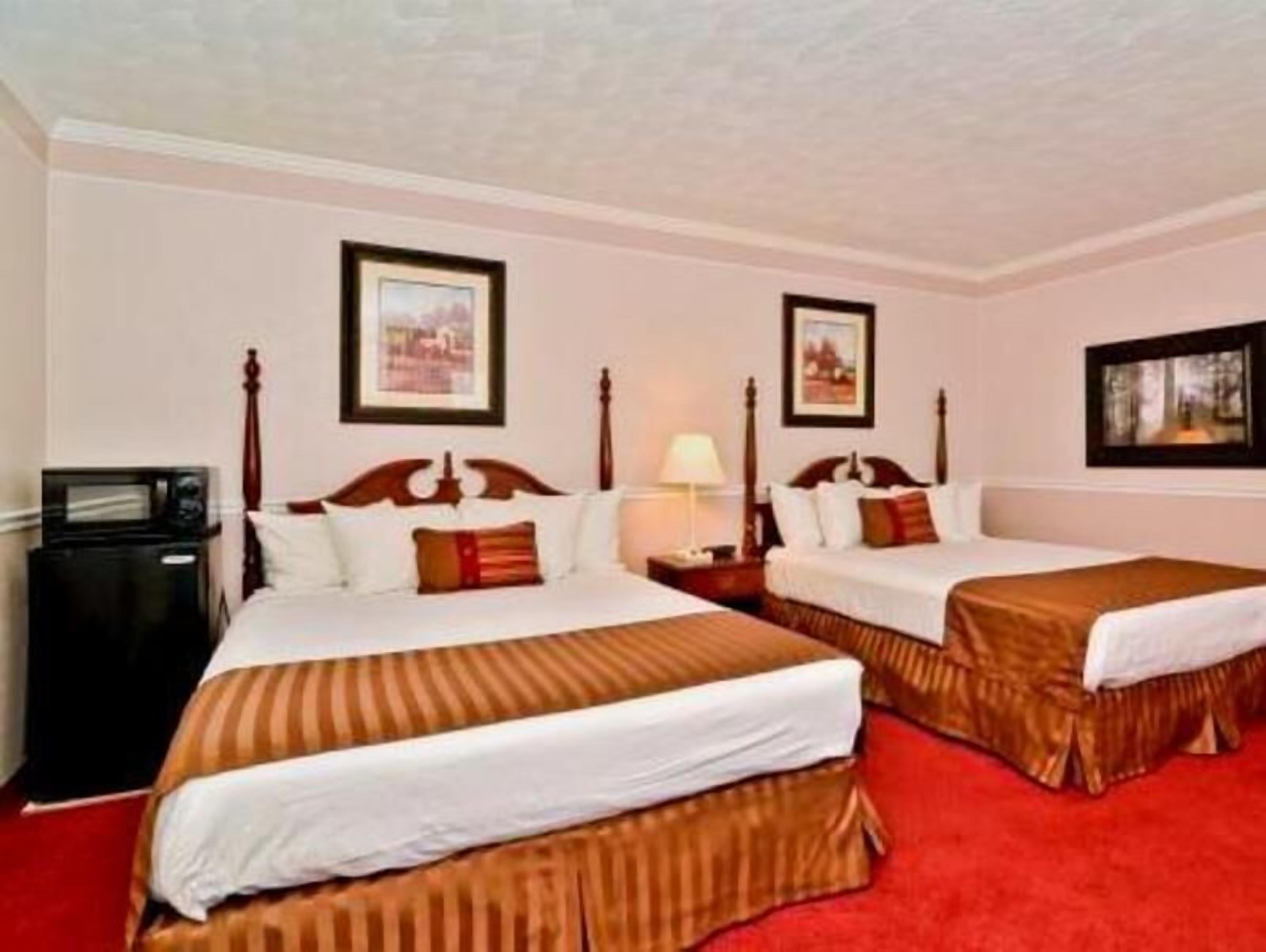 Escritorio, espacio para trabajar con un portátil, cortinas opacas