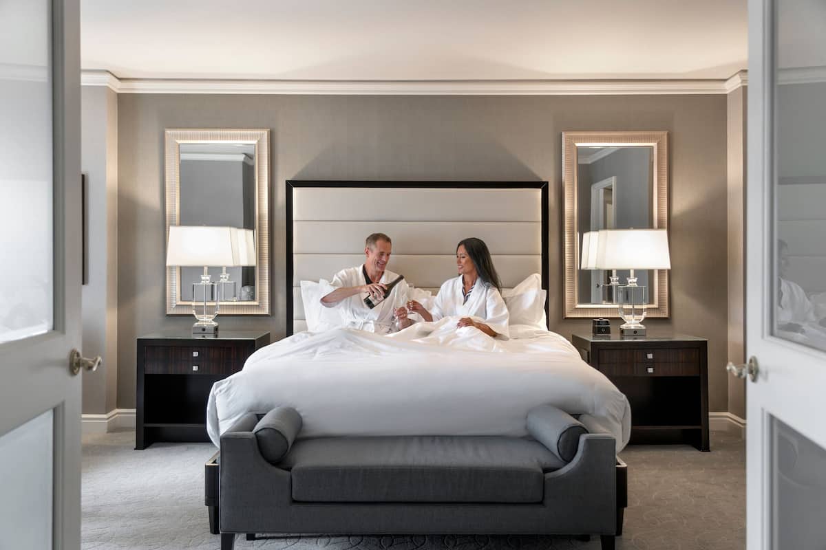 Premium bedding, minibar, in-room safe, desk