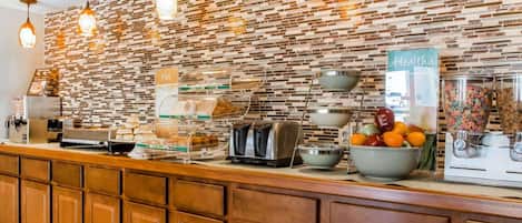 Free daily full breakfast