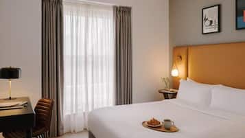 In-room safe, desk, blackout drapes, iron/ironing board