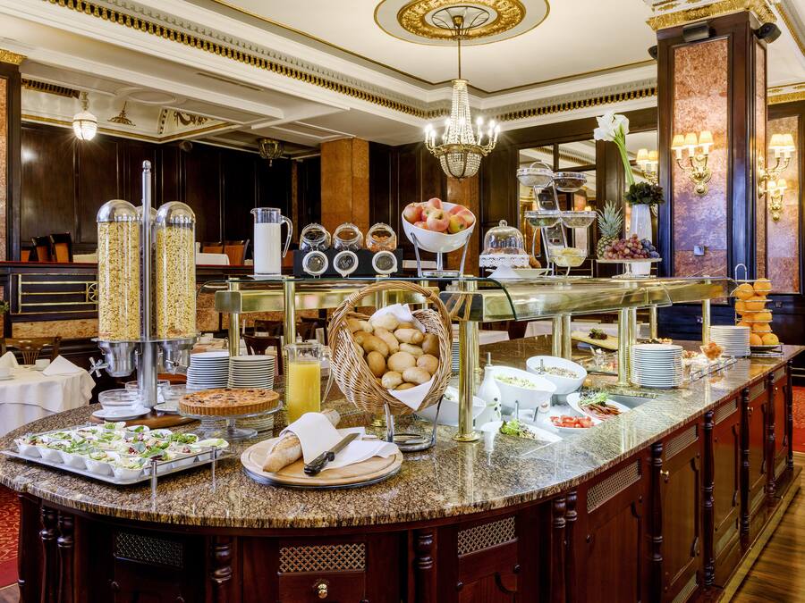 Daily buffet breakfast (EUR 16 per person)