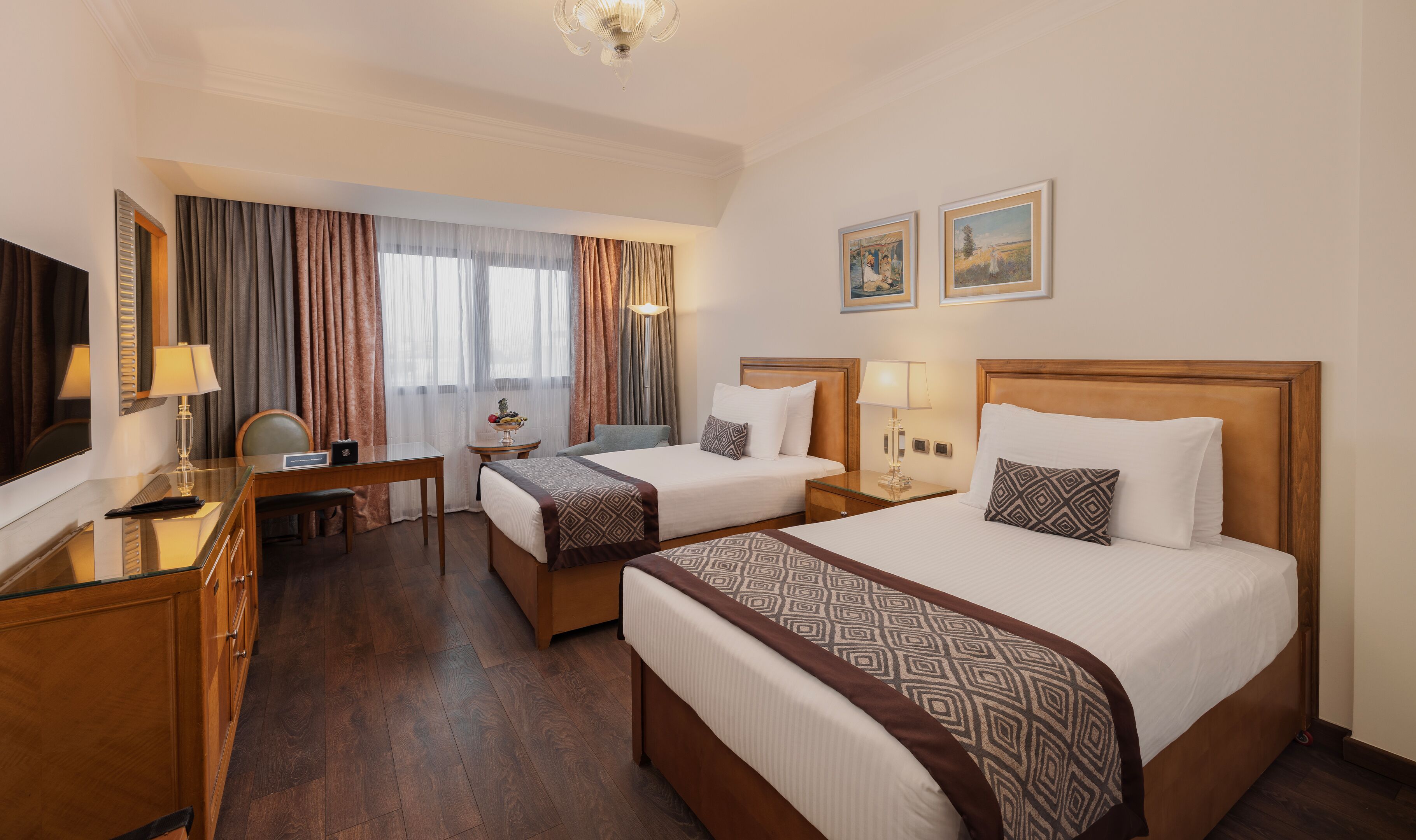 Executive Tower Room | Select Comfort beds, minibar, in-room safe, desk