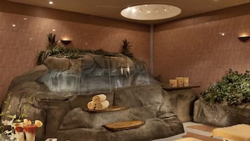 Sauna, Turkish bath/hammam, body treatments, body scrubs, facials
