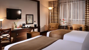 Superior Double or Twin Room | Select Comfort beds, minibar, in-room safe, desk - Sonesta Hotel Tower & Casino Cairo (Cairo)