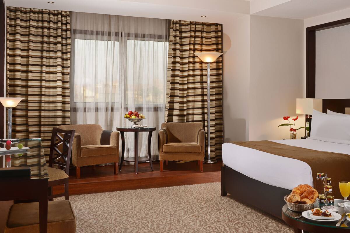 Deluxe Double or Twin Room | Select Comfort beds, minibar, in-room safe, desk