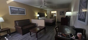 Standard Room, 1 King Bed, Non Smoking, Refrigerator & Microwave (with Sofabed) | Premium bedding, down duvets, desk, blackout curtains - SureStay by Best Western Mesa Downtown Area (Mesa)