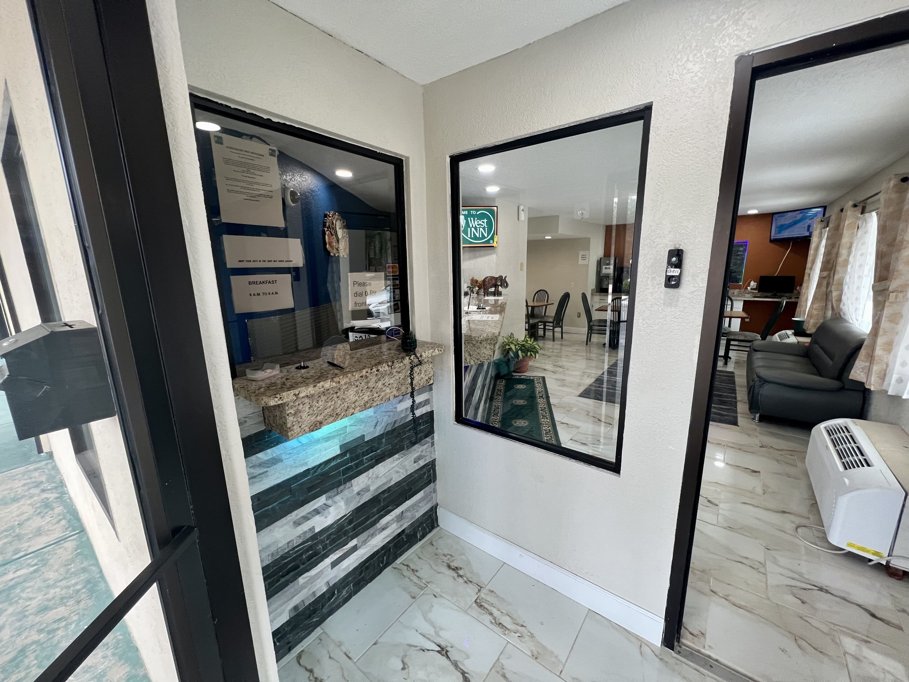 Fachada da propriedade