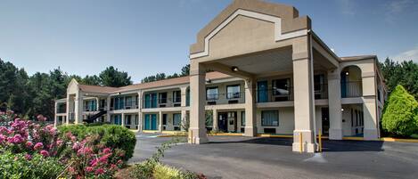 Voorkant van accommodatie