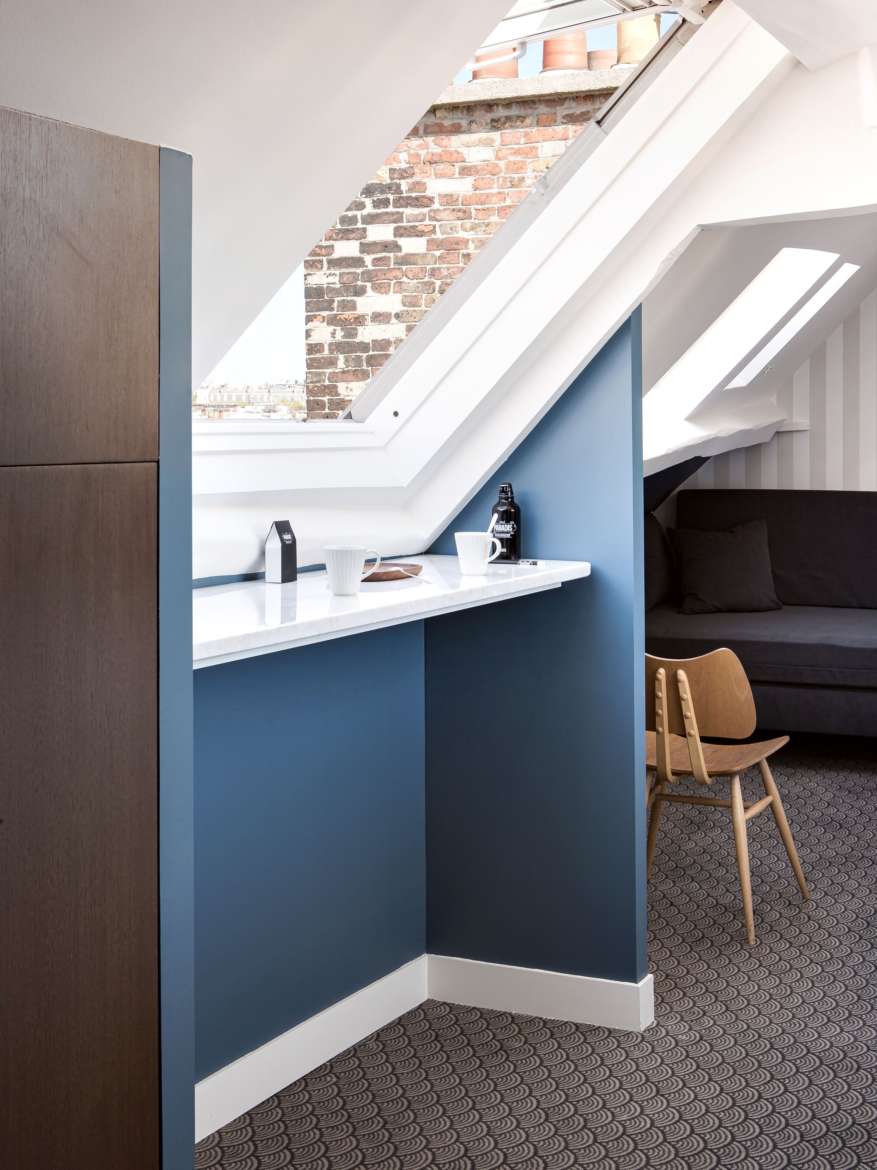 Chambre sous les toits - Vue Sacré Coeur