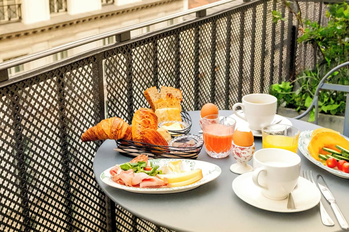 Superior-dobbeltværelse - balkon | Pengeskab på værelset, individuelt design, individuel indretning