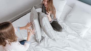 Bureau, chambres insonorisées, fer et planche à repasser, Wi-Fi gratuit