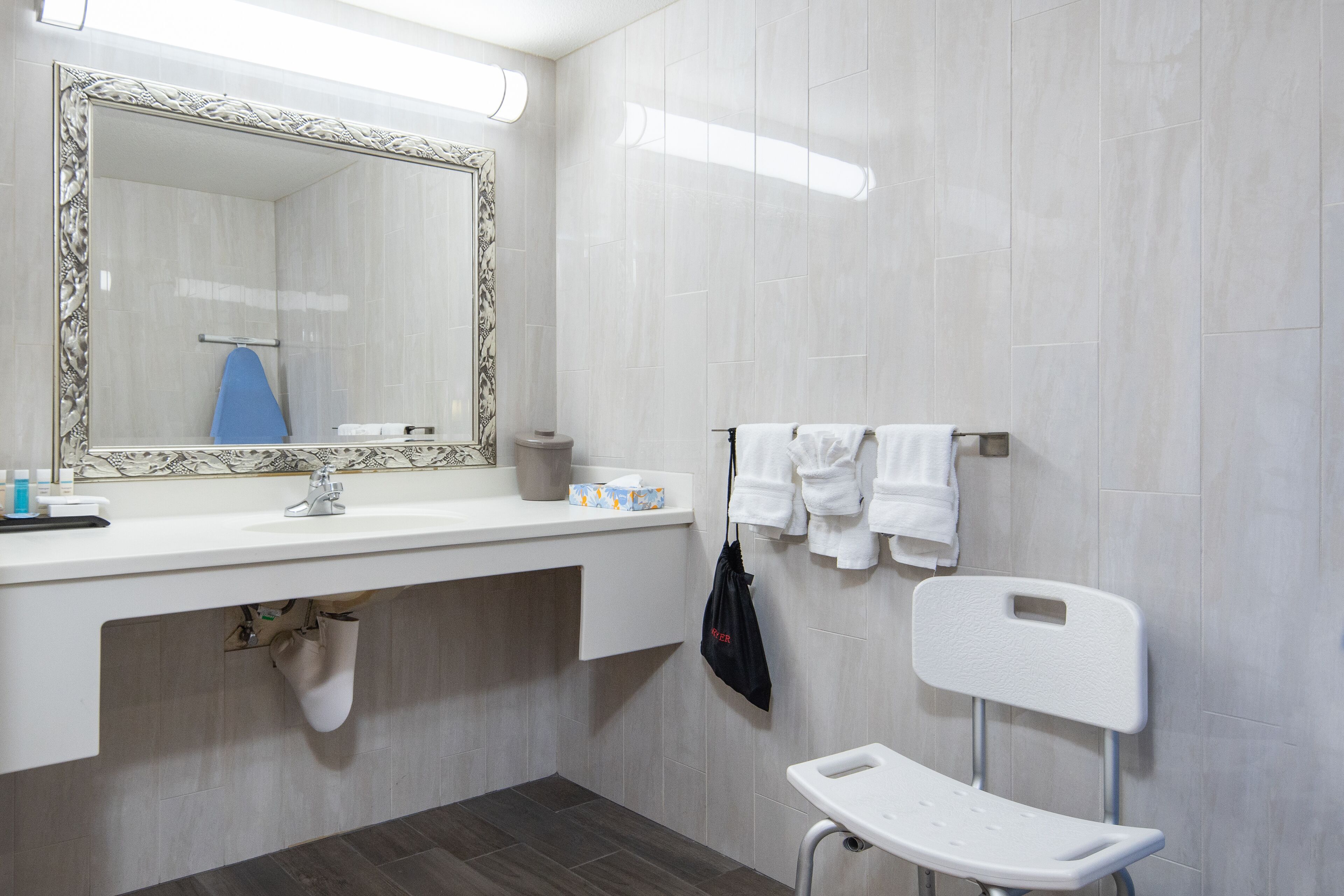 memory-foam beds, in-room safe, desk, blackout curtains