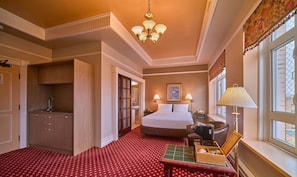 Chambre Supérieure, 1 grand lit, vue ville