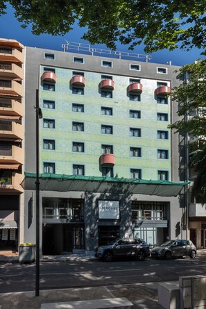 Fassade der Unterkunft