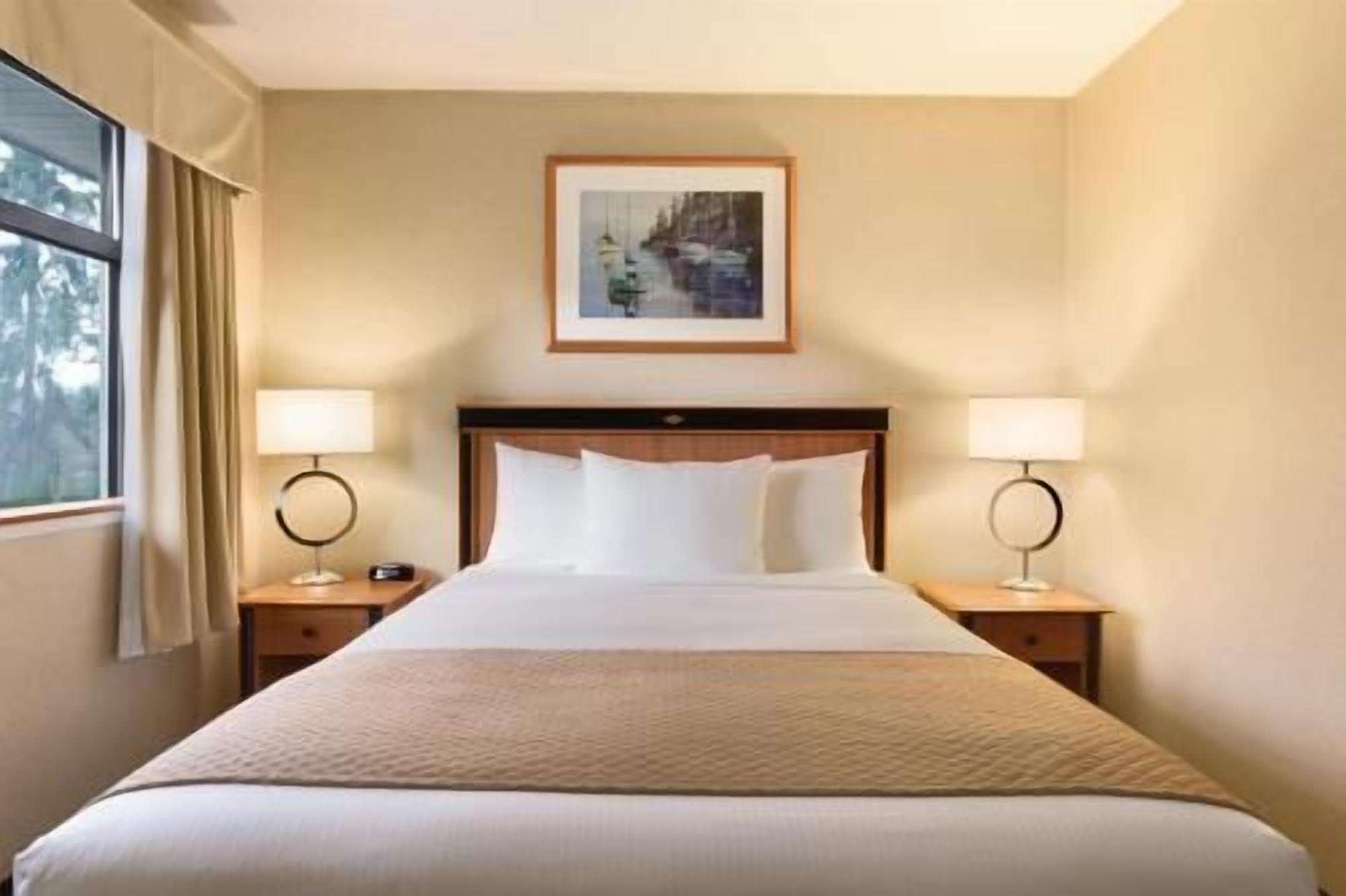 Desk, blackout drapes, iron/ironing board, free cribs/infant beds