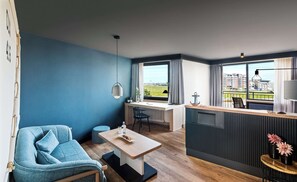 Deluxe Room, 1 Double Bed, Balcony (Cozy Sitting Corner) | 1 bedroom, hypo-allergenic bedding, minibar, in-room safe