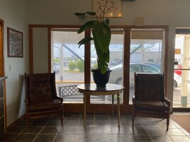 Sala de estar en el lobby