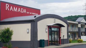 Voorkant van accommodatie