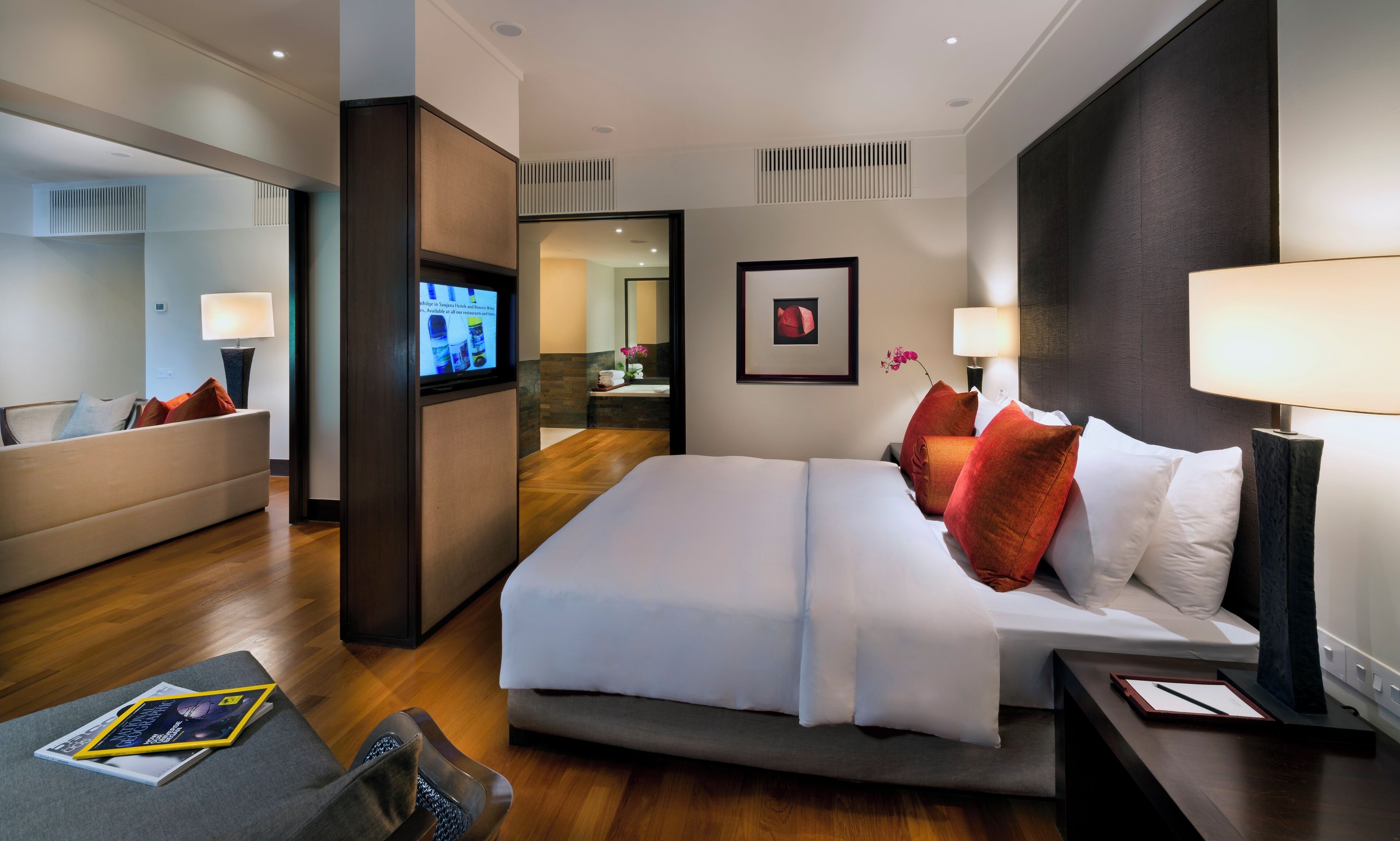 Minibar, in-room safe, desk, blackout curtains