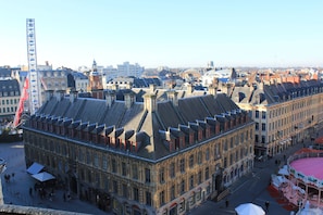 Blick von der Unterkunft
