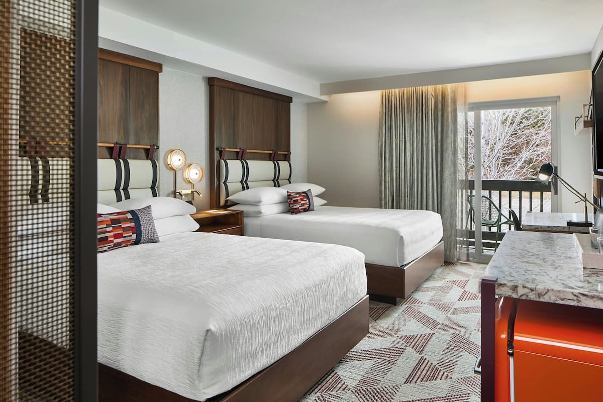 Room, 2 Queen Beds | Premium bedding, down duvets, in-room safe, desk