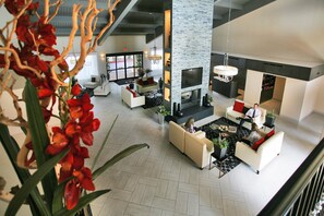 Zona de estar del vestíbulo